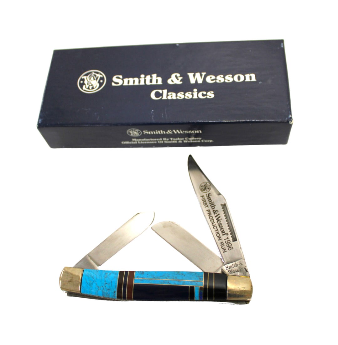 Smith & Wesson Stockman 1st Production Run 1996, 197 penknife (1 of 3)