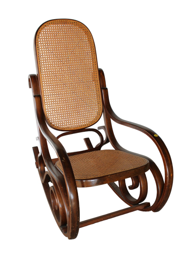Bentwood vintage rocking chair in the pine (1 of 3)