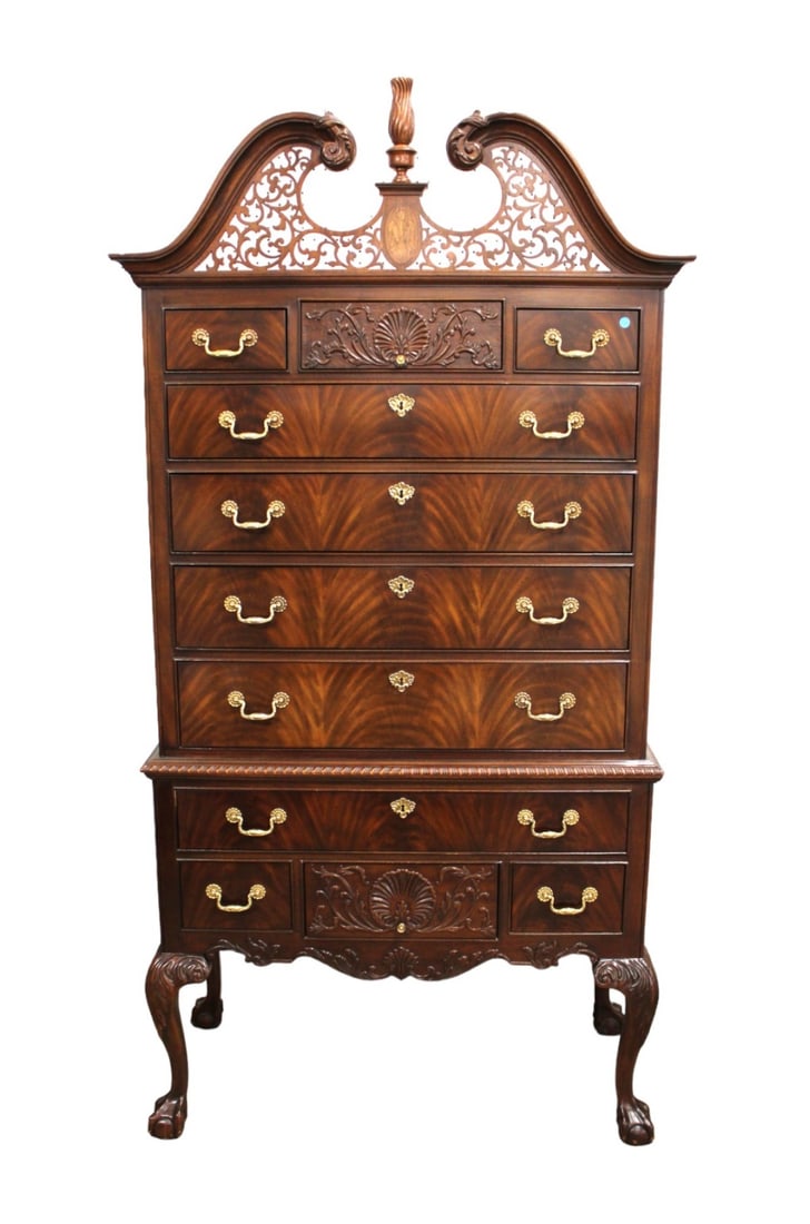Heritage Heirloom chippendale style high boy (1 of 10)