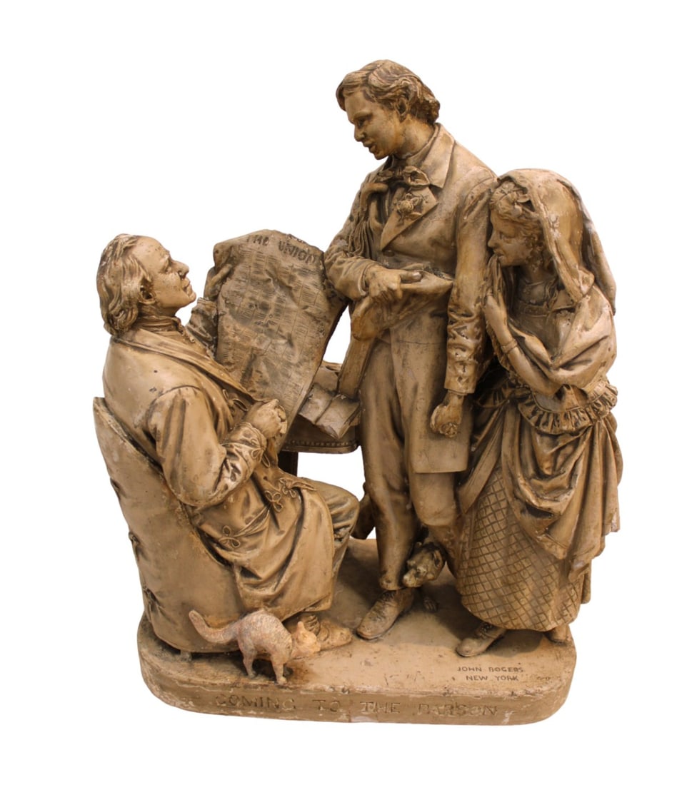 John Rogers grouping Coming to the Parson patent 1870 (1 of 7)