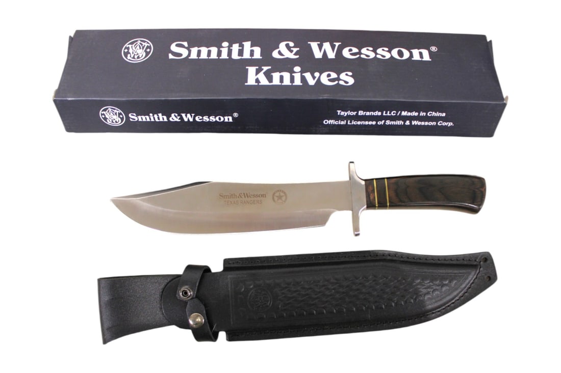 Smith & Wesson Knife TXRBB Texas Ranger Bowie (1 of 3)