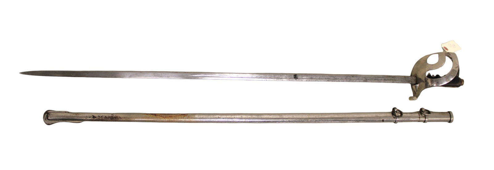 Italian style military sabre sword with sheath (1 of 3)