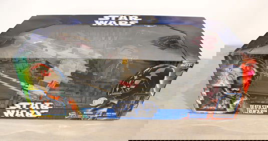 Star Wars Death Star Trench Run by Hasbro with action figures - unopened box