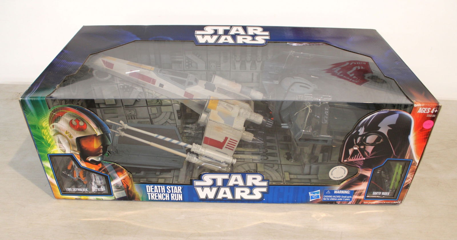 Star Wars Death Star Trench Run by Hasbro with action figures - unopened box