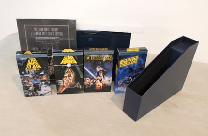 Star Wars Trilogy Special Letterbox Collector's Edition, 4 vCard tapes and book still in plastic Fox