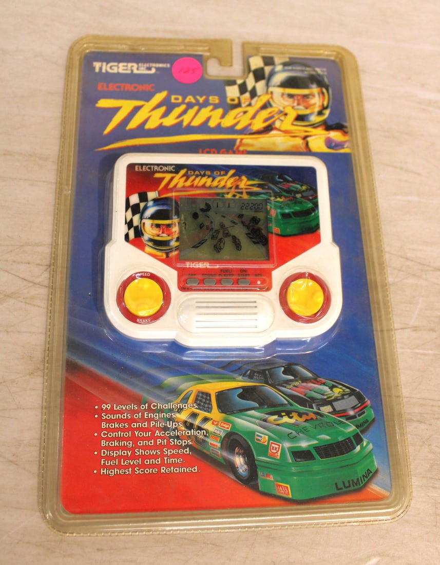 Tiger Electronic Days of Thunder LCD Game Model #7-818 in original unopened package (1 of 2)