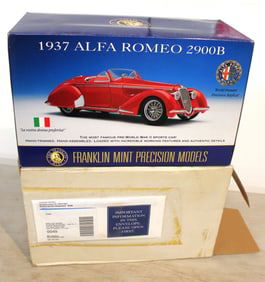 1937 Alfa Romeo 2900B Franklin Mint Precision Models in original unopened box and original shipping