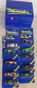 Matchbox Days of Thunder Race Cars in display box (10 cars)