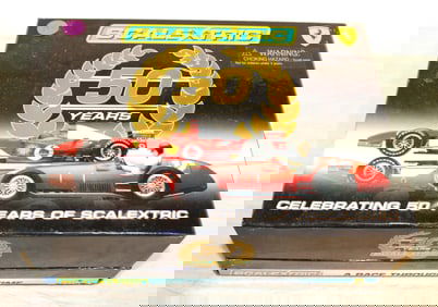 Scale Xtric 50 year anniversary Ferrari collectors series in original box with book