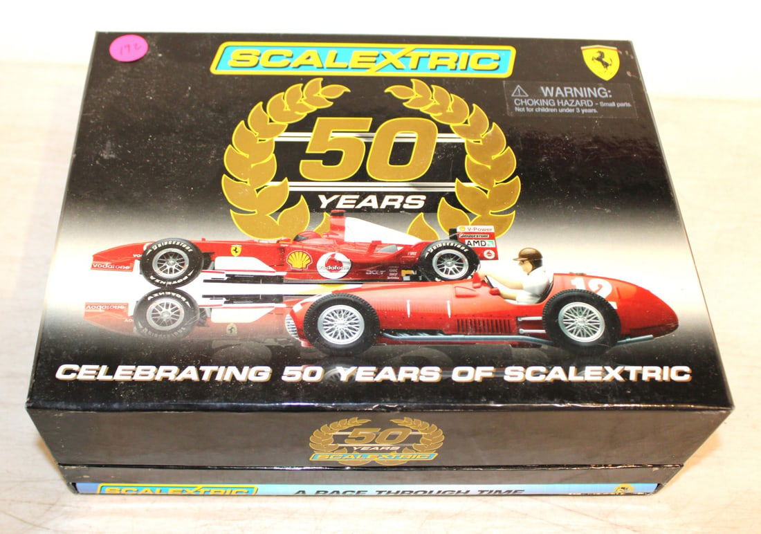 Scale Xtric 50 year anniversary Ferrari collectors series in original box with book (1 of 2)