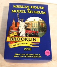 Merley House & Model Museum Brooklin collection collectors Guide 1990/91 BRK6A 1932 Packard Light 8