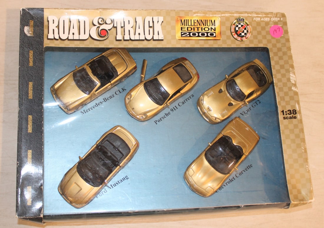 Road & Track Millennium Edition 2000 1/38 scale in original box - unopened: Road & Track Millennium Edition 2000 1/38 scale in original box - unopened
