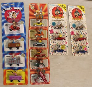 16 Ertl Warner Brothers WB Cartoon Cars and other in unopened original packages