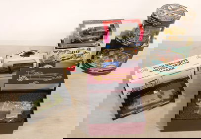 9 mixed lot of diecast including Hot Wheels, Ertl, Action Racing and other in unopened original