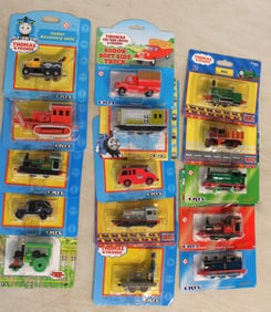 15 Ertl Thomas & Friends die cast trains, cars, and other in unopened original packages