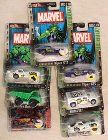 7 Maisto Marvel die cast collections in unopened original packages