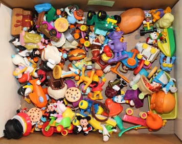 Large lot of mixed Disney Action Toys