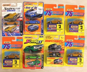 8 Matchbox some limited edition in unopened original packages