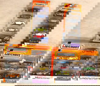 4 Matchbox gift packs  in unopened original packages