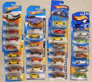 30 Hot Wheels mixed series cars in unopened original packages
