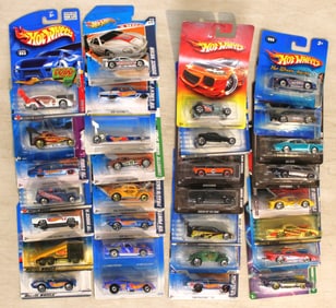 30 Hot Wheels mixed series cars in unopened original packages