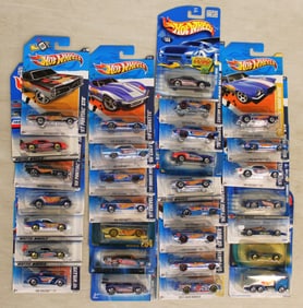 30 Hot Wheels mixed series cars in unopened original packages