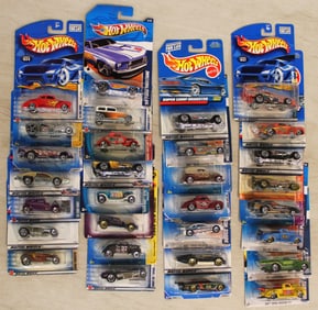 30 Hot Wheels mixed series cars in unopened original packages
