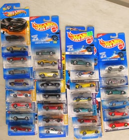 30 Hot Wheels mixed series cars in unopened original packages