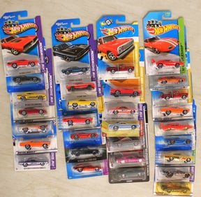 30 Hot Wheels mixed series cars in unopened original packages