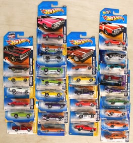 30 Hot Wheels mixed series cars in unopened original packages