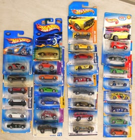 30 Hot Wheels mixed series cars in unopened original packages