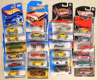 24 Hot Wheels mixed series in unopened original packages