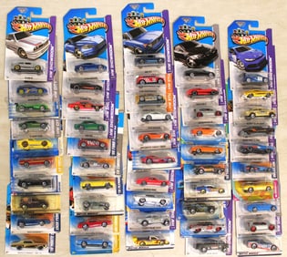 50 Hot Wheels mixed series in unopened original packages