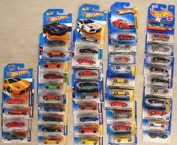44 Hot Wheels mixed series in unopened original packages