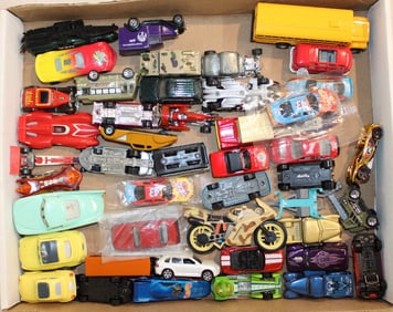 46 loose Hot Wheels and others