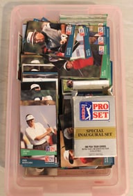 Mixed lot of PGA golf trading cards