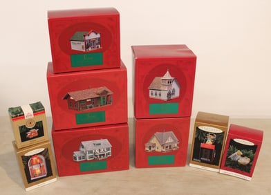 9 Hallmark Ornaments and Sarah Plain and Tall Collection
