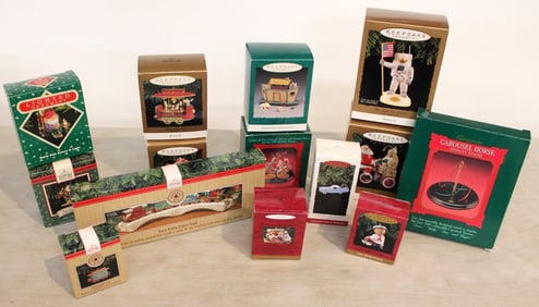 14 Hallmark Keepsake Ornaments and other