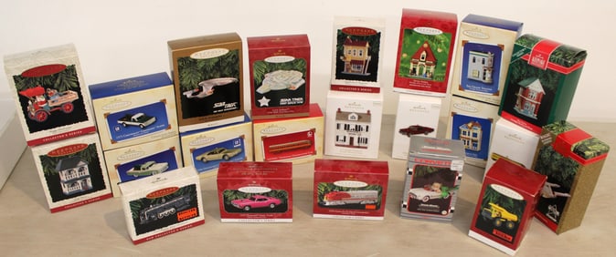 23 Hallmark Keepsake Ornaments and other