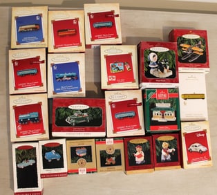 19 Hallmark Keepsake Ornaments and other