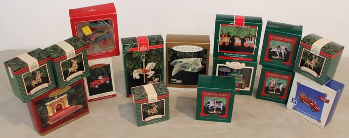 15 Hallmark Keepsake Ornaments and other