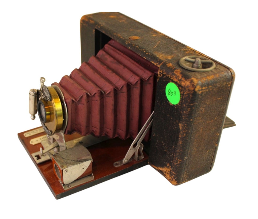 Antique #4 Ansco box camera.: Antique #4 Ansco box camera.