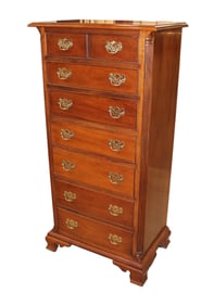 Stickley solid cherry 7 drawer lingerie chest
