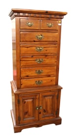 Vintage Link Taylor colonial pine lingerie chest