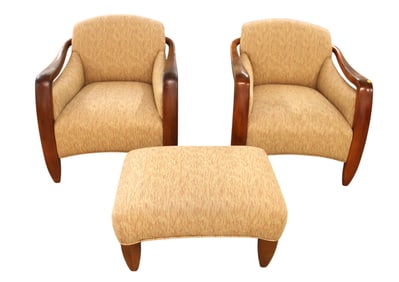 3 piece ultra modern seating set