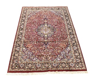 Nice 70" x 110" hand stitched area rug carpet