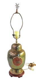 Chinese all brass decorative lamp