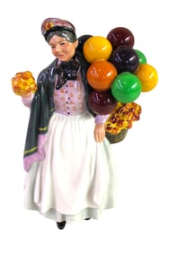 Royal Doulton Penny Farthing porcelain figurine, 9"h x 5"