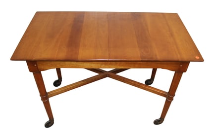 Vintage Stickley solid cherry serving table