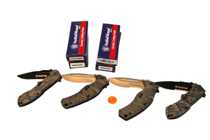 4 Smith & Wesson black ops knives 4s 4 3s 3